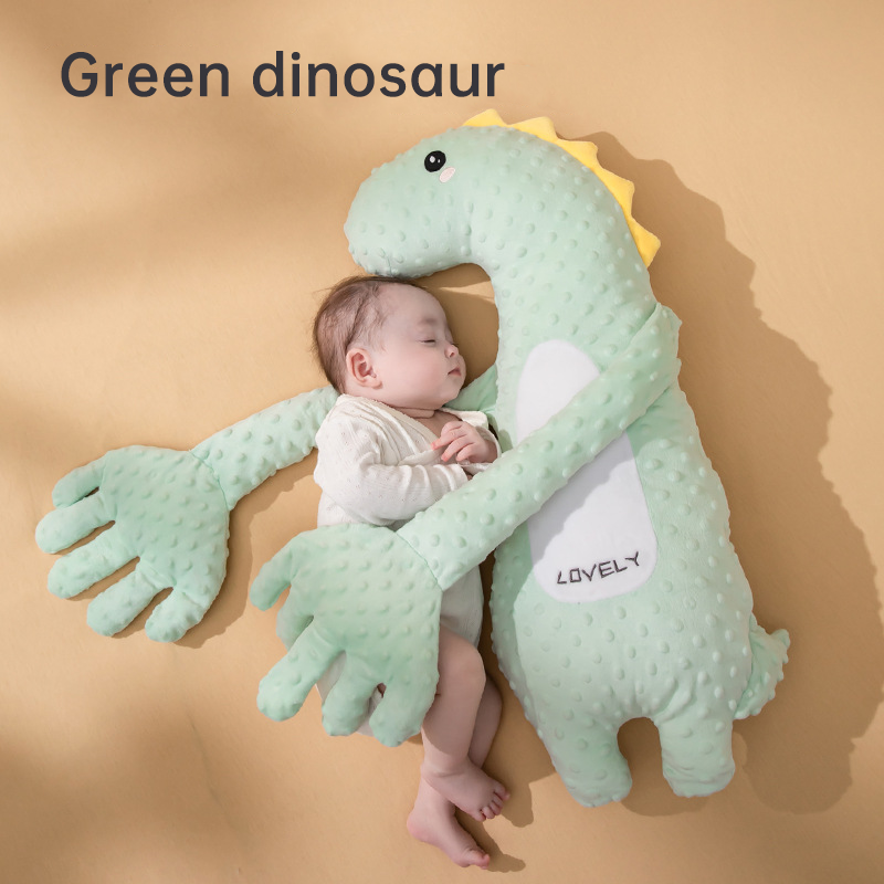 Babycare Soothing Sleep Aid: Anti-Moros Reflex Pillow and Patting Toy